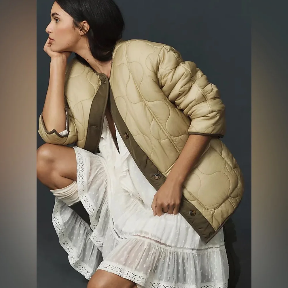 Anthropologie Mable Reversible Puffer Jacket - Picture 2 of 8